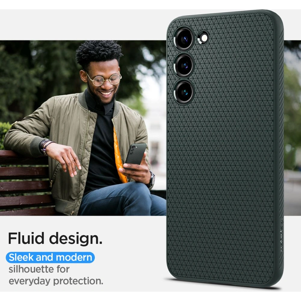 Hurtownia GSM - Case Spigen Liquid Air Samsung Galaxy S23+ Plus Abyss Grün - SPN2691 - {ean13} - Hurt
