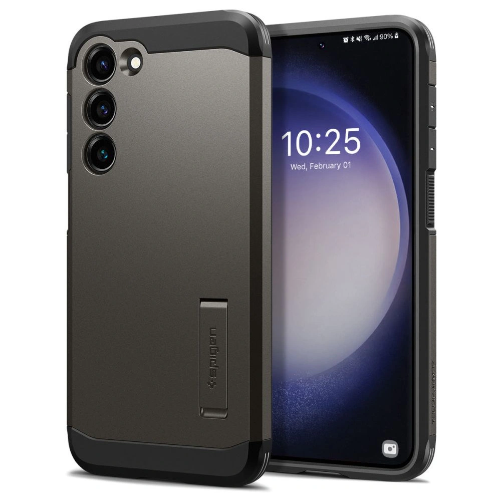 Hurtownia GSM - Case Spigen Tough Armor Samsung Galaxy S23+ Plus Gunmetal - SPN2698 - {ean13} - Hurt