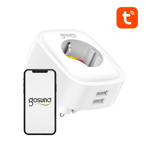 Inteligentne gniazdko WiFi Gosund SP112 2xUSB Tuya 