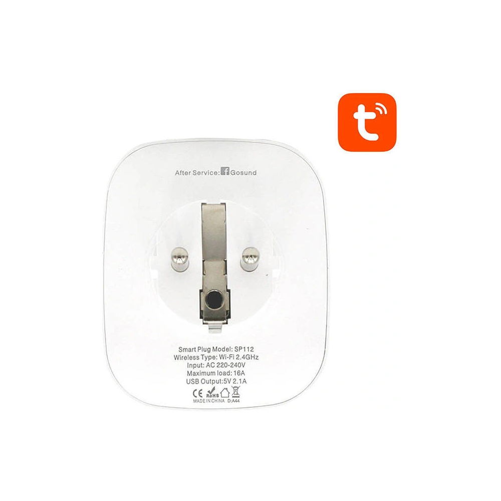 Hurtownia GSM - Inteligentní zásuvka WiFi Gosund SP112 2xUSB Tuya - GSD43 - {ean13} - Hurt