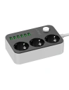 Wholesale LDNIO SE3631 Power Strip, 3x AC, 6x USB 1.6m (black) - LDN6 - {ean13} - Hurt