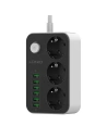 Wholesale LDNIO SE3631 Power Strip, 3x AC, 6x USB 1.6m (black) - LDN6 - {ean13} - Hurt