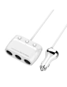 Hurtownia GSM - Auto-Ladegerät mit Verteiler LDNIO C504Q, 3x USB (weiß) - LDN11 - {ean13} - Hurt