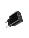 Hálózati töltő Mcdodo CH-0922 USB + USB-C, 33W + USB-C kábel (fekete)
