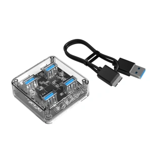 Hurtownia GSM - Adaptér Hub 4w1 Orico 4x USB 3.0 - ORC23 - {ean13} - Hurt