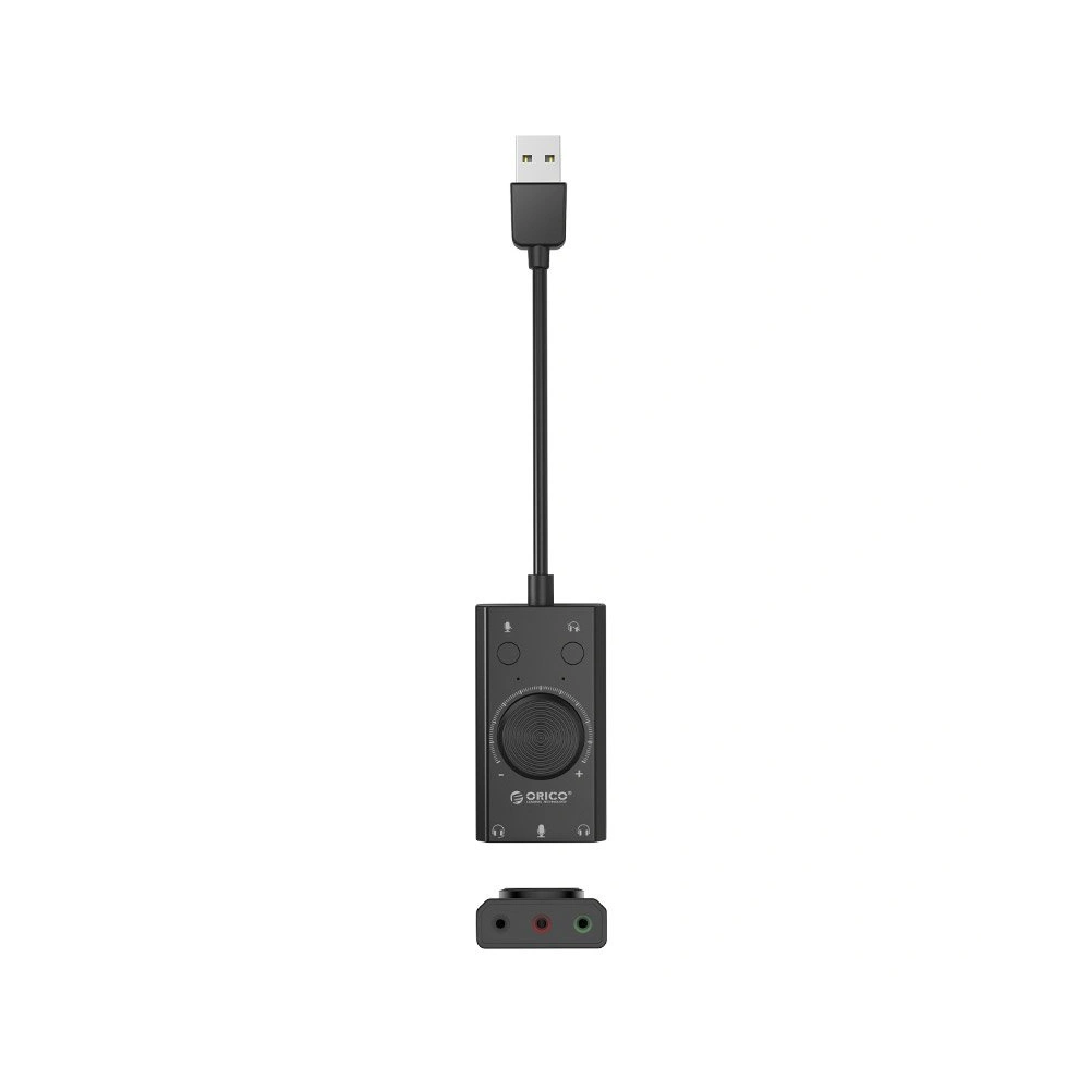 Wholesale Orico External Sound Card USB 2.0, 10cm - ORC24 - {ean13} - Hurt