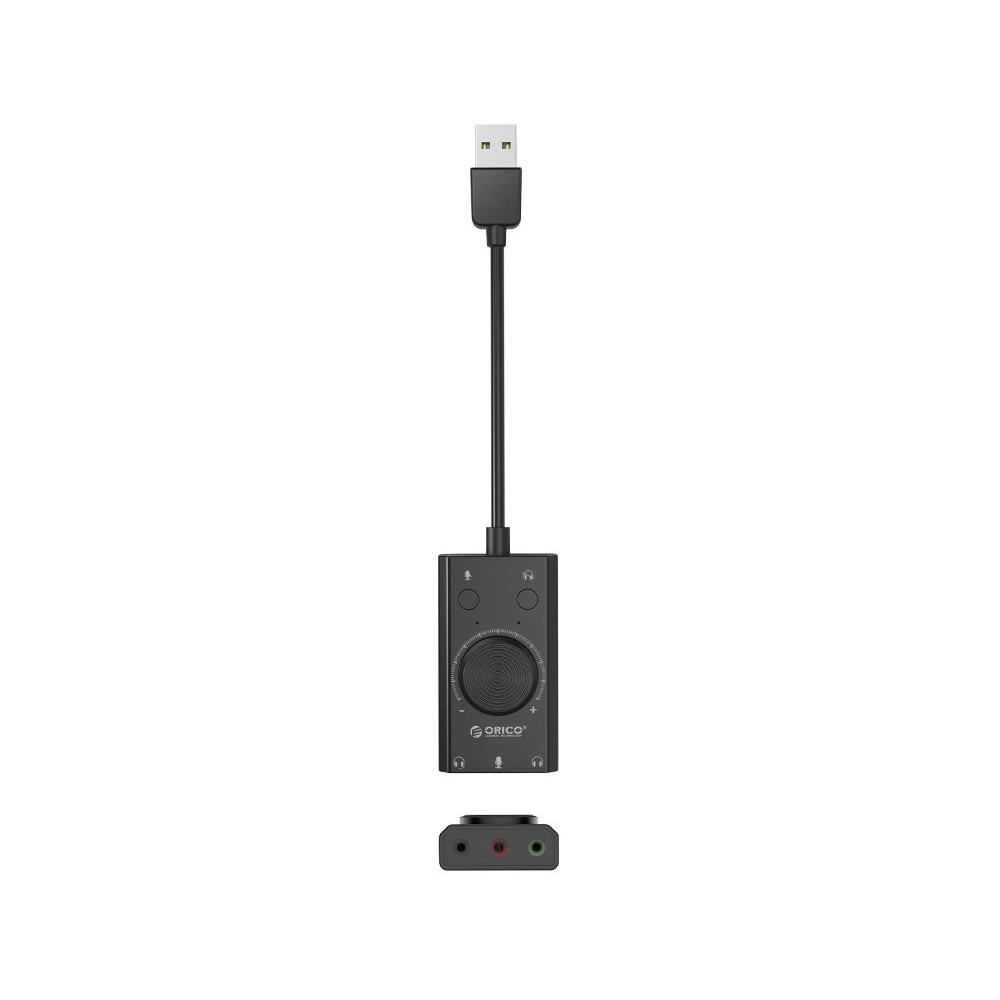 Wholesale Orico External Sound Card USB 2.0, 10cm - ORC26 - {ean13} - Hurt