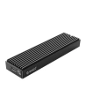 Obal disku SDD M.2 Orico, NVME, USB-C 3.1 Gen.2, 10Gbps (černá)