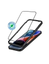 Szkło hartowane Crong Anti-Bacterial 3D Armour Glass Apple iPhone 14 Pro + ramka instalacyjna