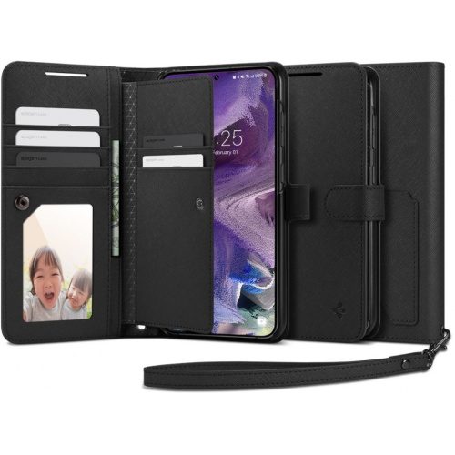 Hurtownia Spigen - 8809896741200 - SPN2700 - Etui Spigen Wallet S Plus Samsung Galaxy S23 Black - B2B homescreen