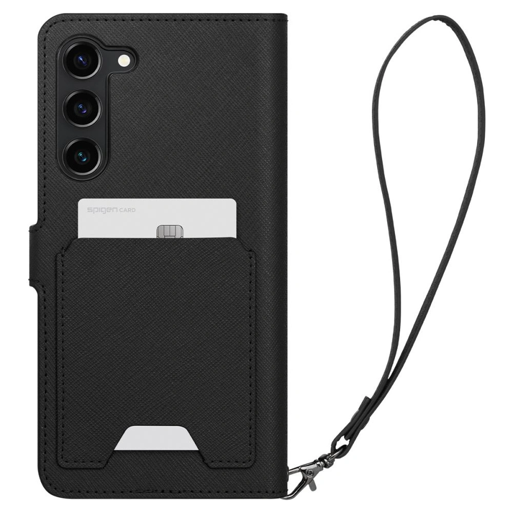 Hurtownia GSM - Etui Spigen Wallet S Plus Samsung Galaxy S23 Fekete - SPN2700 - {ean13} - Hurt