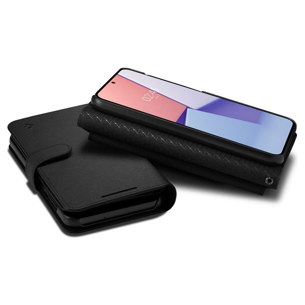 Hurtownia GSM - Etui Spigen Wallet S Plus Samsung Galaxy S23 Fekete - SPN2700 - {ean13} - Hurt