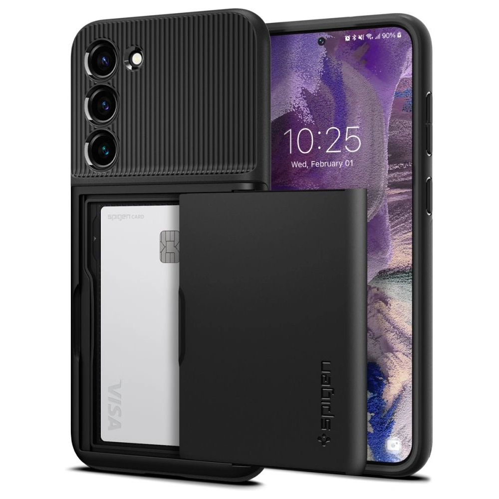Hurtownia GSM - Etui Spigen Slim Armor CS Samsung Galaxy S23+ Plus černé - SPN2702 - {ean13} - Hurt