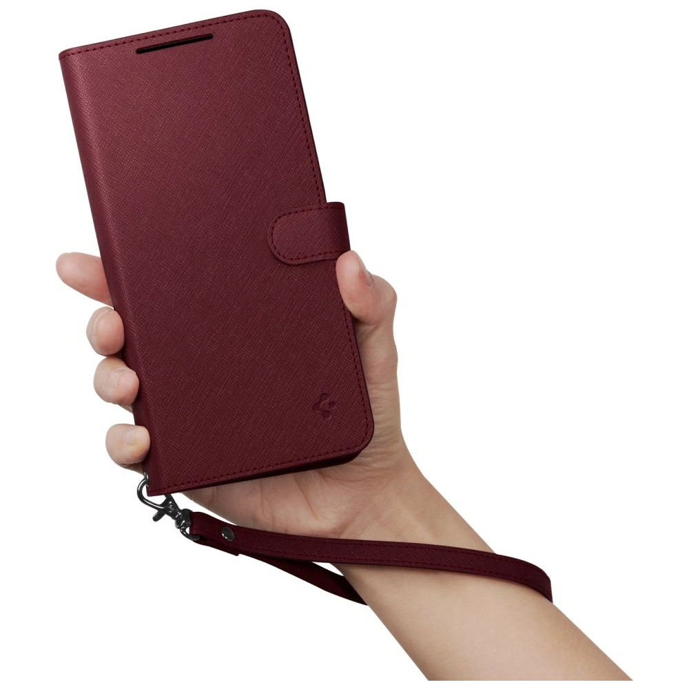 Hurtownia GSM - Etui Spigen Wallet S Plus Samsung Galaxy S23+ Plus Burgundská - SPN2704 - {ean13} - Hurt