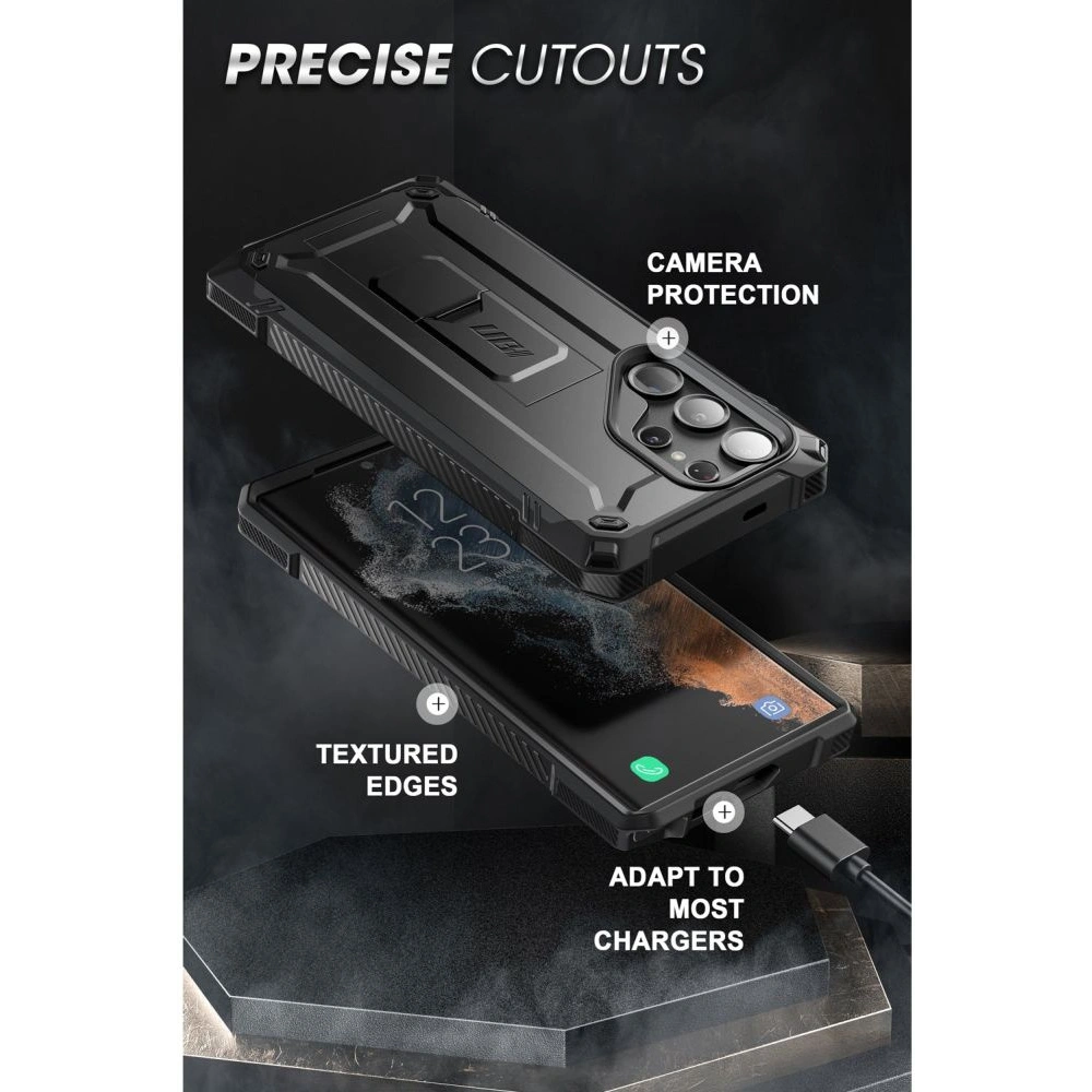 Hurtownia GSM - Etui Supcase Unicorn Beetle Samsung Galaxy S23 Ultra Negru - SPC357 - {ean13} - Hurt