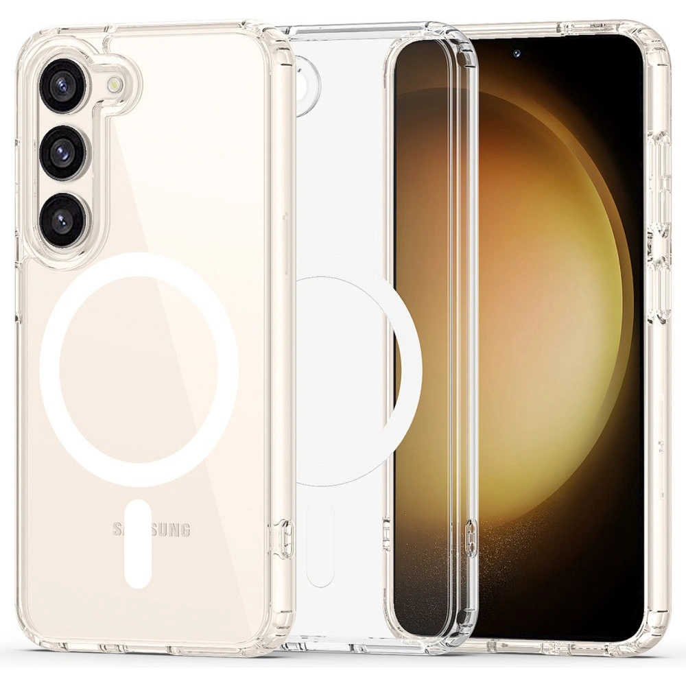 Hurtownia GSM - Case Tech-Protect Flexair Hybrid MagSafe Samsung Galaxy S23+ Plus Clear - THP1720 - {ean13} - Hurt