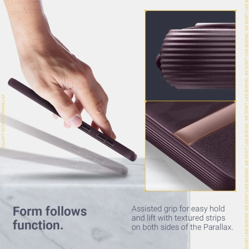 Etui Caseology Parallax Samsung S23+ Plus Burgundy