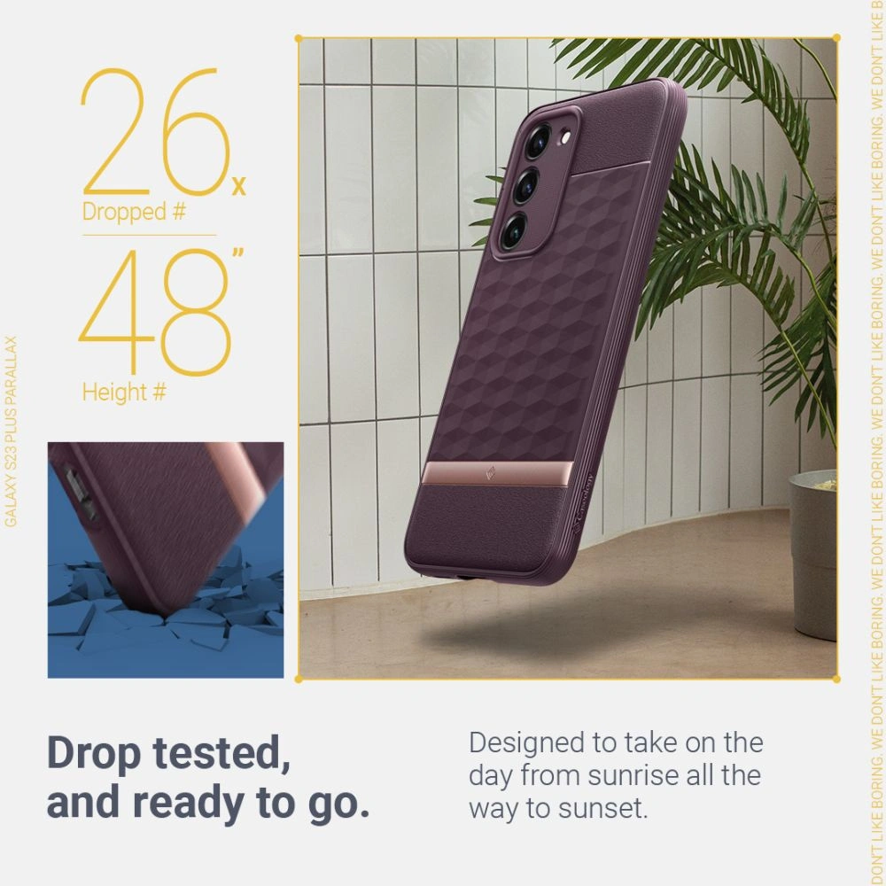 Hurtownia GSM - Case Caseology Parallax Samsung S23+ Plus Burgunderrot - CSL92 - {ean13} - Hurt