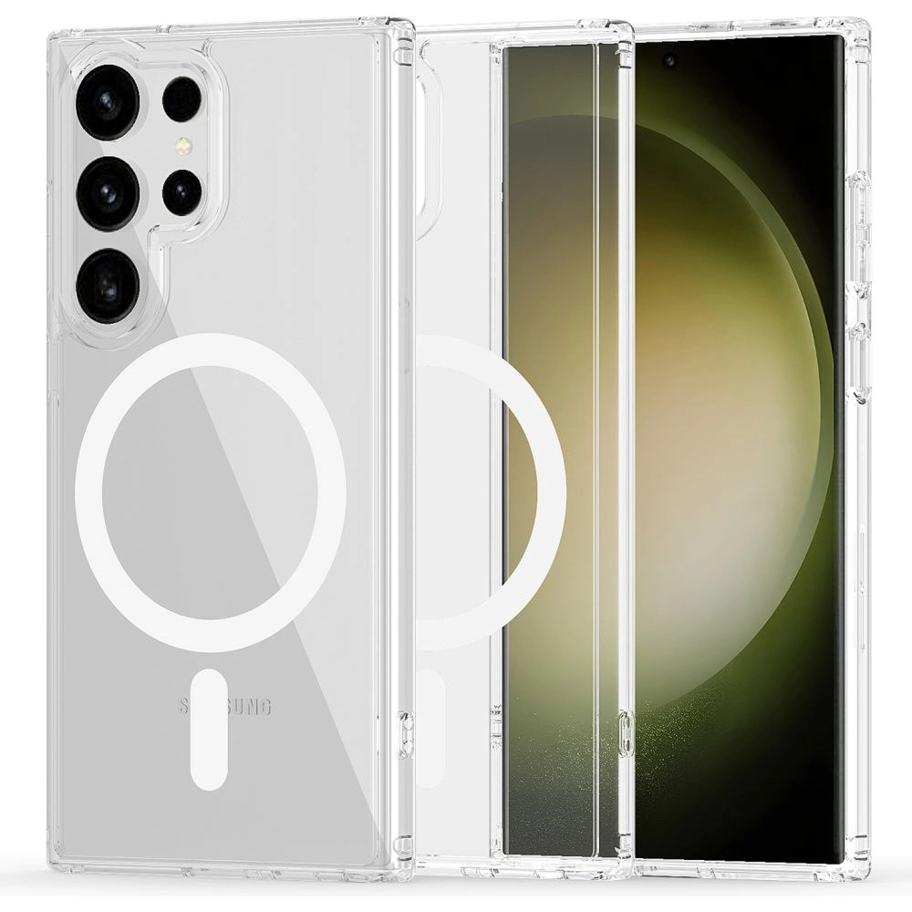Hurtownia GSM - Case Tech-Protect Flexair Hybrid MagSafe Samsung Galaxy S23 Ultra Clear - THP1721 - {ean13} - Hurt
