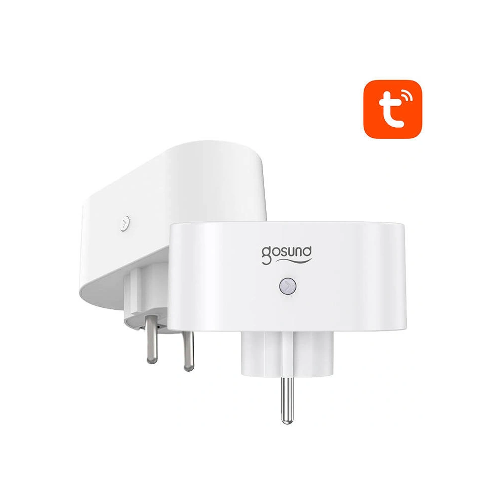 Wholesale Double Smart plug WiFi Gosund SP211 3500W Tuya [2 PACK] - GSD52 - {ean13} - Hurt