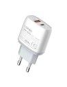 Netzteil LDNIO A2424C, USB + USB-C, PD + QC 3.0, 20W (weiß)