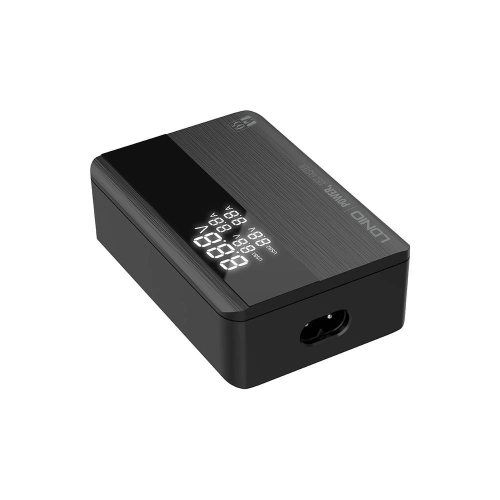 Hurtownia GSM - Netzteil LDNIO A4808Q, 2x USB + 2x USB-C, 65W (schwarz) - LDN19 - {ean13} - Hurt