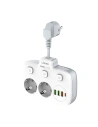 Hurtownia GSM - Napájecí lišta se 2 AC zásuvkami, 3x USB, USB-C, LDNIO SE2435, 2500W (bílá) - LDN20 - {ean13} - Hurt