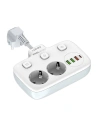 Hurtownia GSM - Két AC aljzatos, 3x USB, USB-C tápegység, LDNIO SE2435, 2500W (fehér) - LDN20 - {ean13} - Hurt