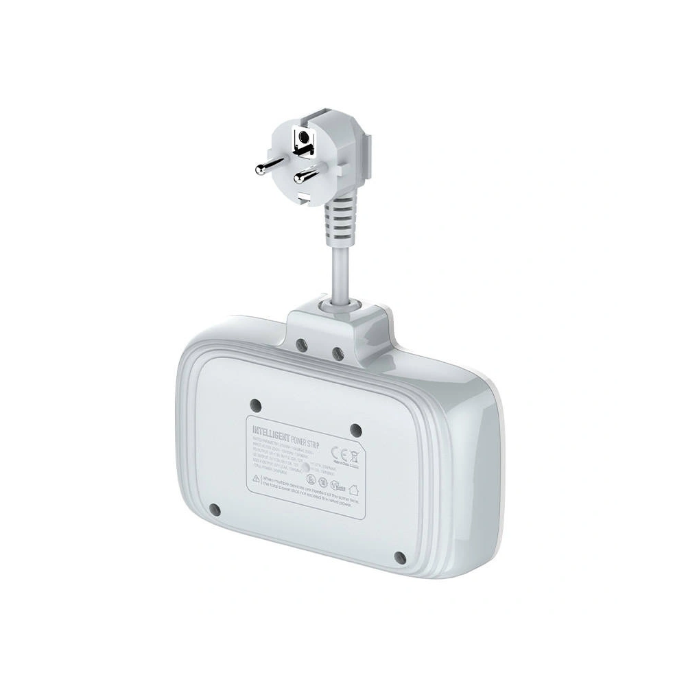 Hurtownia GSM - Két AC aljzatos, 3x USB, USB-C tápegység, LDNIO SE2435, 2500W (fehér) - LDN20 - {ean13} - Hurt