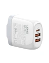 Hurtownia GSM - GaN Netzladegerät LDNIO A3511Q, 2x USB + USB-C, 65W (weiß) - LDN21 - {ean13} - Hurt