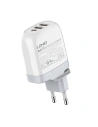 Hurtownia GSM - Nabíječka sítě GaN LDNIO A3511Q, 2x USB + USB-C, 65W (bílá) - LDN21 - {ean13} - Hurt