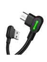 Hurtownia GSM - Kabel kątový Mcdodo CA-5280 USB-A/microUSB LED, 1.2m (černý) - MDD13 - {ean13} - Hurt
