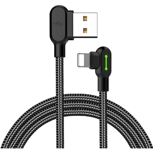 Hurtownia GSM - Kabel úhlový Mcdodo CA-4674 USB-A/Lightning LED, 0.5m (černý) - MDD16 - {ean13} - Hurt