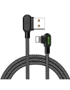 Kabel kątový Mcdodo CA-4671 USB-A/Lightning LED, 1.2m (černý)