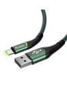 Hurtownia GSM - Kabel Mcdodo Magnificence CA-7961 USB-A/USB-C LED, 1m (verde) - MDD19 - {ean13} - Hurt