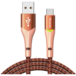 Hurtownia GSM - Kabel Mcdodo Magnificence CA-7962 USB-A/USB-C LED, 1m (oranžový) - MDD20 - {ean13} - Hurt