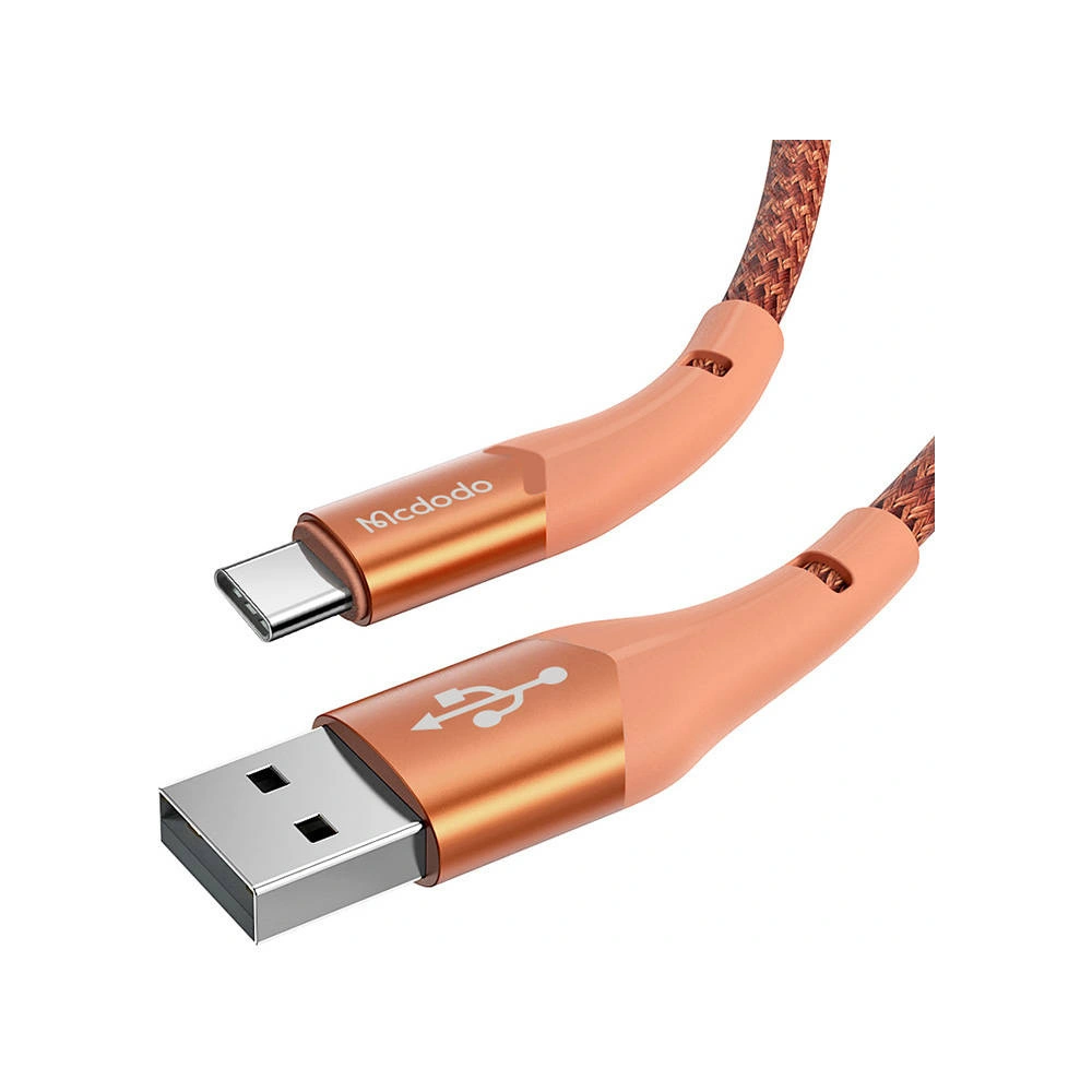 Hurtownia GSM - Kabel Mcdodo Magnificence CA-7962 USB-A/USB-C LED, 1m (portocaliu) - MDD20 - {ean13} - Hurt