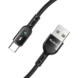 Hurtownia GSM - Kabel spružinový Mcdodo Omega CA-6420 USB-A/USB-C 1.8m (černý) - MDD21 - {ean13} - Hurt