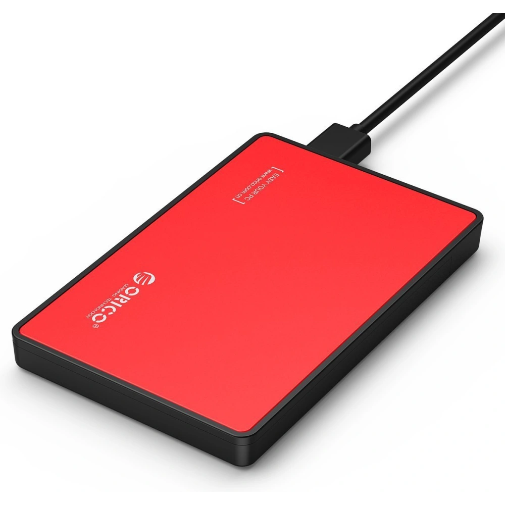 Hurtownia GSM - Obal z externího disku Orico SSD/HDD 2.5", SATA III (červená) - ORC36 - {ean13} - Hurt