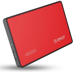 Hurtownia GSM - Obal z externího disku Orico SSD/HDD 2.5", SATA III (červená) - ORC36 - {ean13} - Hurt