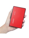 Hurtownia GSM - Obal z externího disku Orico SSD/HDD 2.5", SATA III (červená) - ORC36 - {ean13} - Hurt