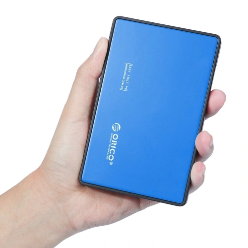 Obudowa zewnętrzna dysku Orico SSD/HDD 2.5" SATA III (niebieska)