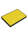 Obal pro disk Orico SSD/HDD 2.5" SATA III (žlutý)