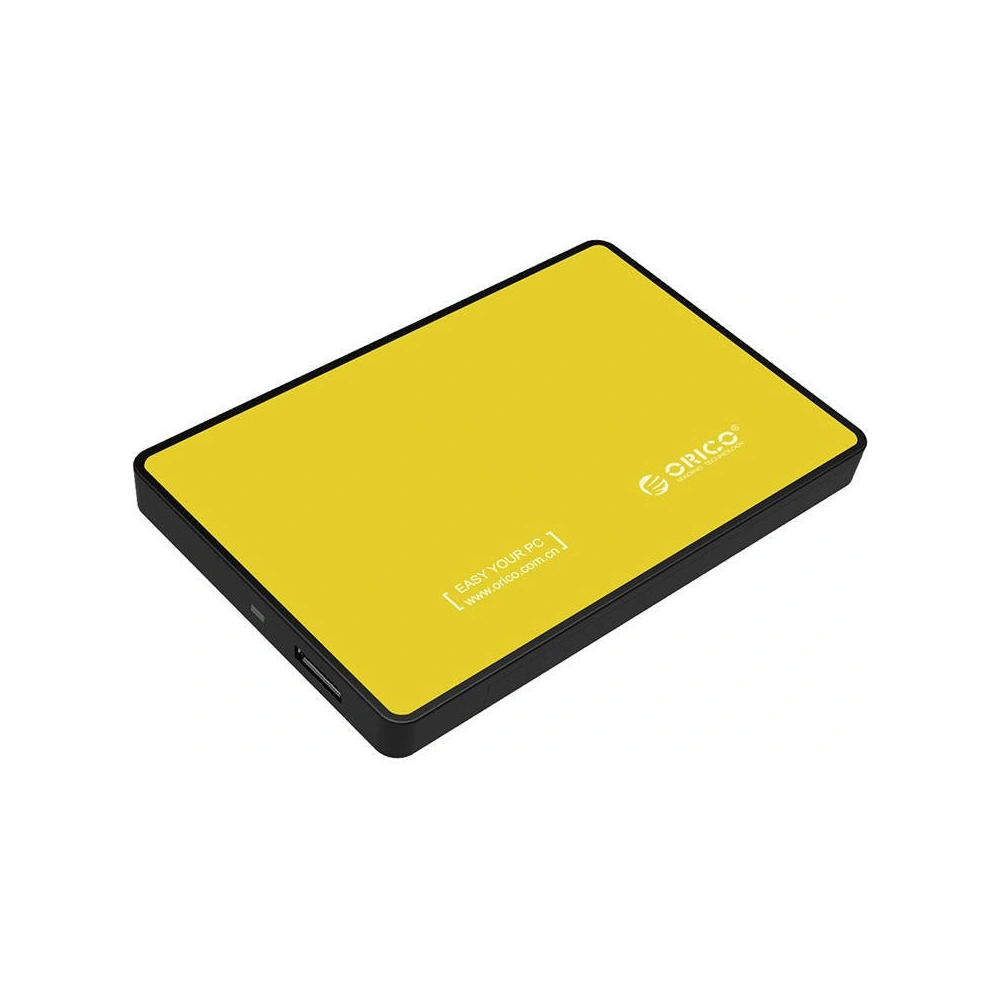 Wholesale Orico External Hard Drive Enclosure SSD/HDD 2.5 inch SATA III (yellow) - ORC38 - {ean13} - Hurt