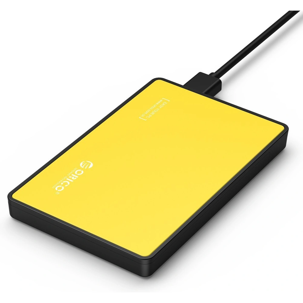 Hurtownia GSM - Obudowa zewnętrzna dysku Orico SSD/HDD 2.5" SATA III (żółta) - ORC38 - {ean13} - Hurt