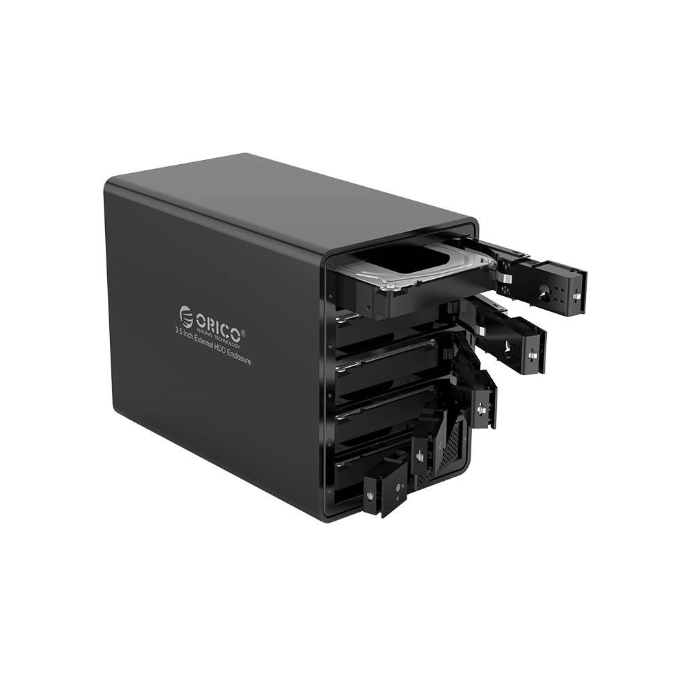 Hurtownia GSM - Obal z externí Orico pro 5 HDD 3.5" USB 3.0 typ B, RAID - ORC40 - {ean13} - Hurt