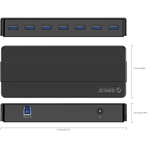 Hurtownia GSM - Adaptér Hub Orico 7xUSB 3.0 - ORC41 - {ean13} - Hurt