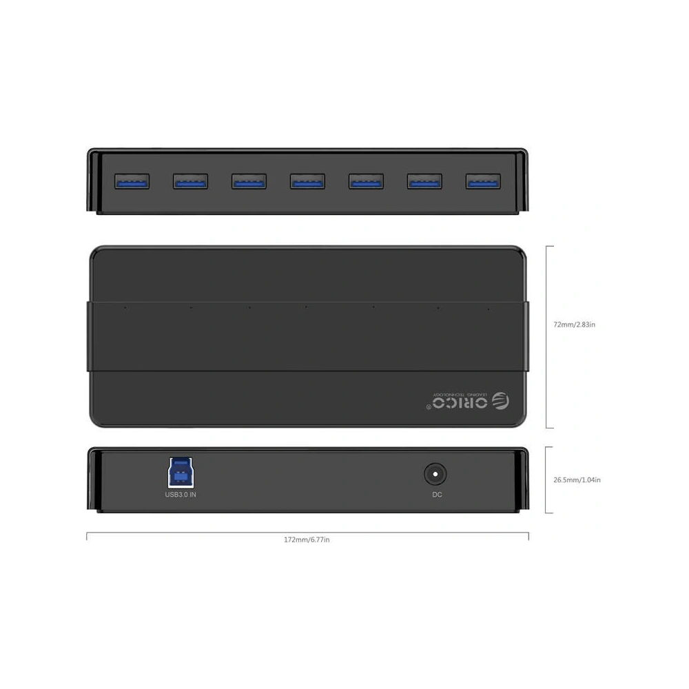 Wholesale Orico Adapter Hub 7xUSB 3.0 - ORC41 - {ean13} - Hurt