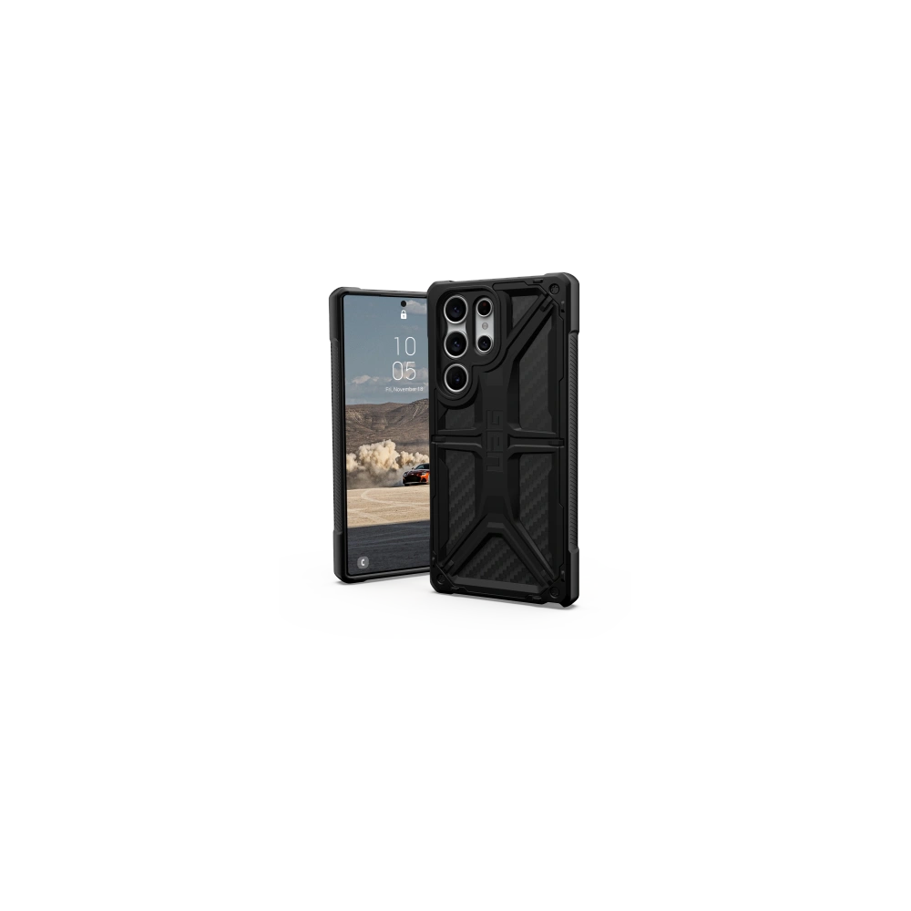 Hurtownia GSM - Etui UAG Monarch Samsung Galaxy S23 Ultra (carbon fiber) - UAG1168 - {ean13} - Hurt