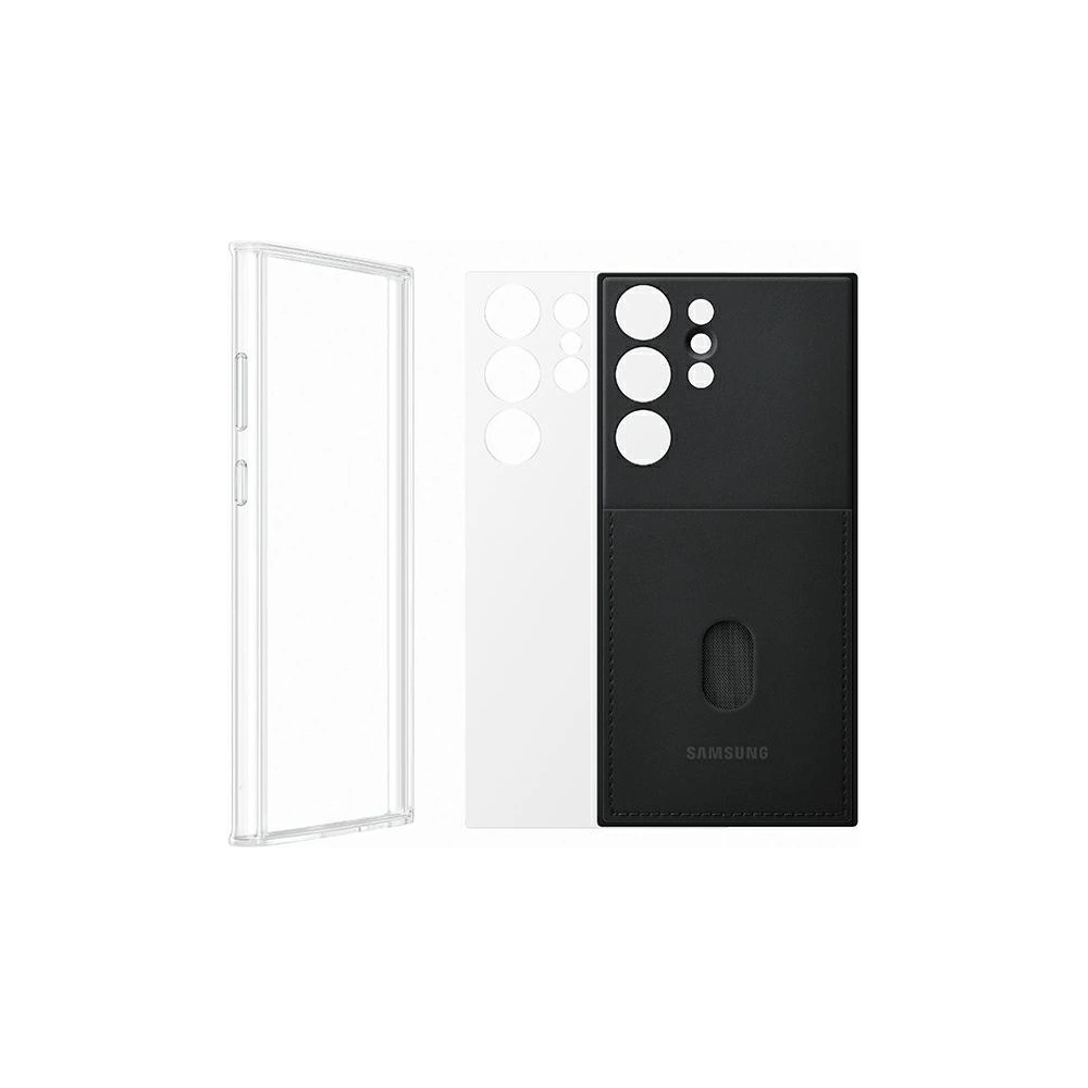 Etui Samsung Galaxy S23 Ultra EF-MS918CB černý/black Frame Cover